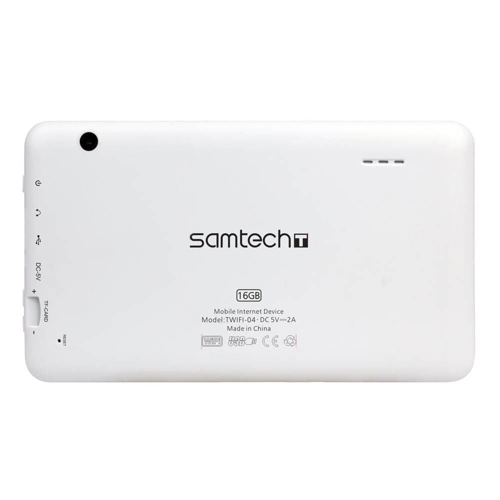 Tablet Wi-Fi Samtech Blanco 16GB 7"
