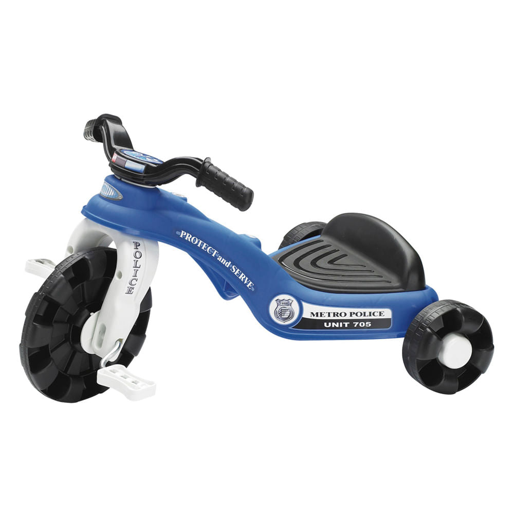 Triciclo Policía American Plastic