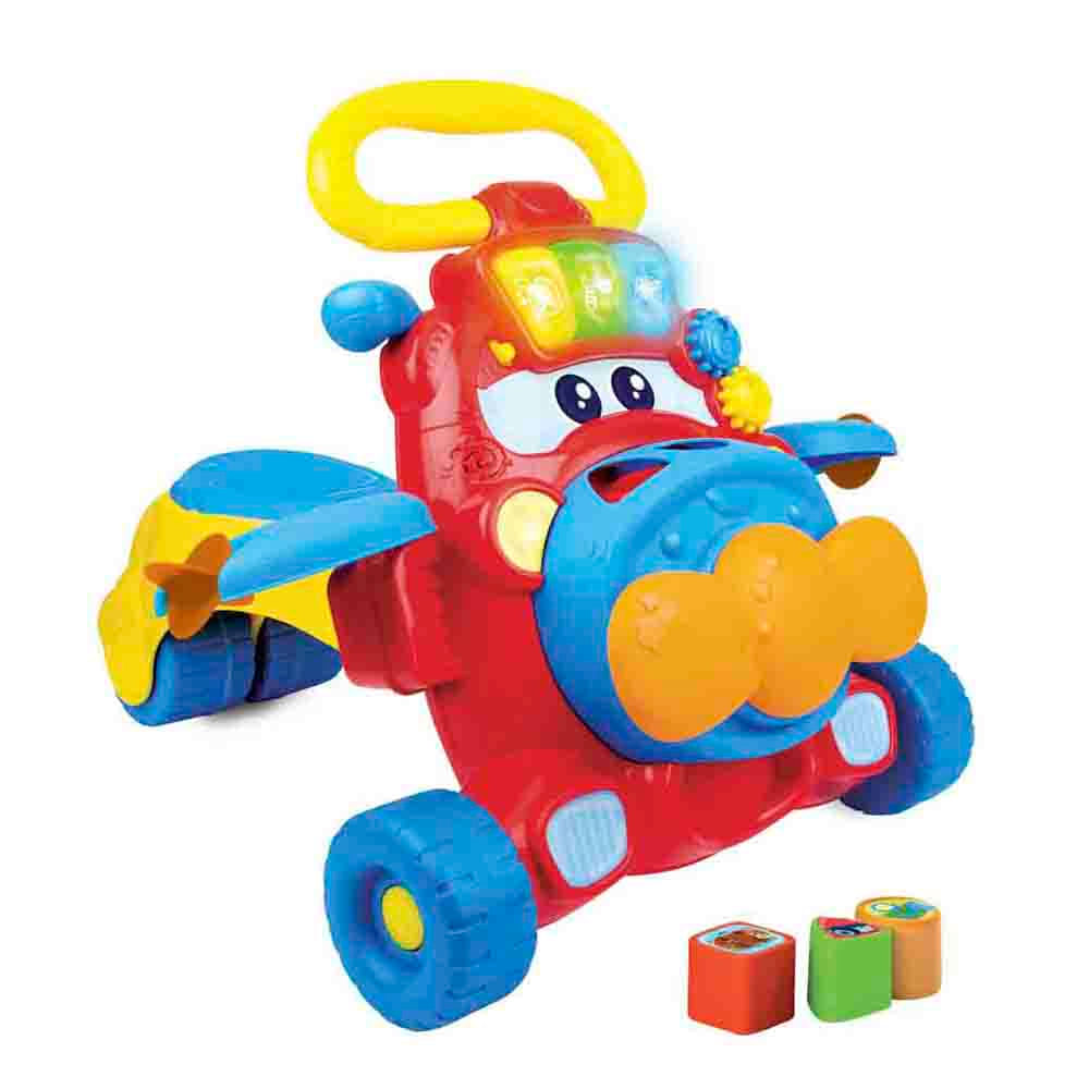 Correpasillos Winfun Avión Jr. 2 en 1