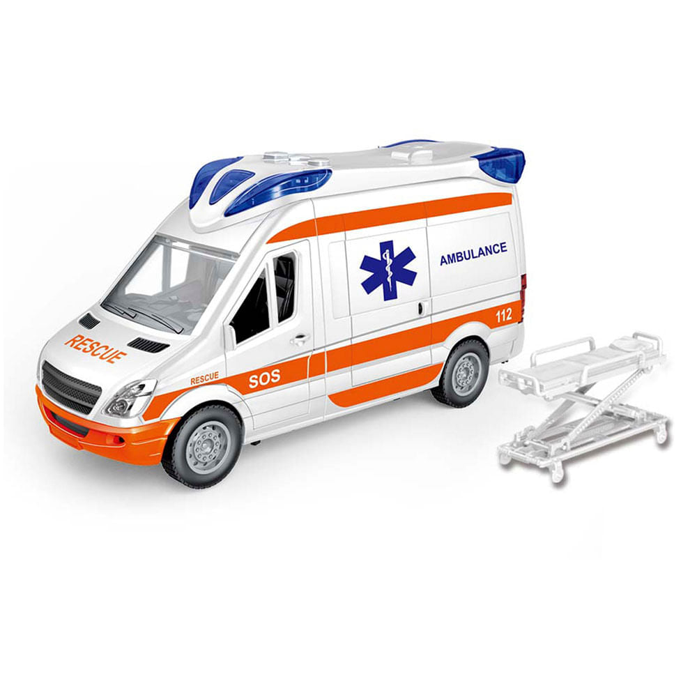 Camión Ambulancia Con Sonido Jinjia