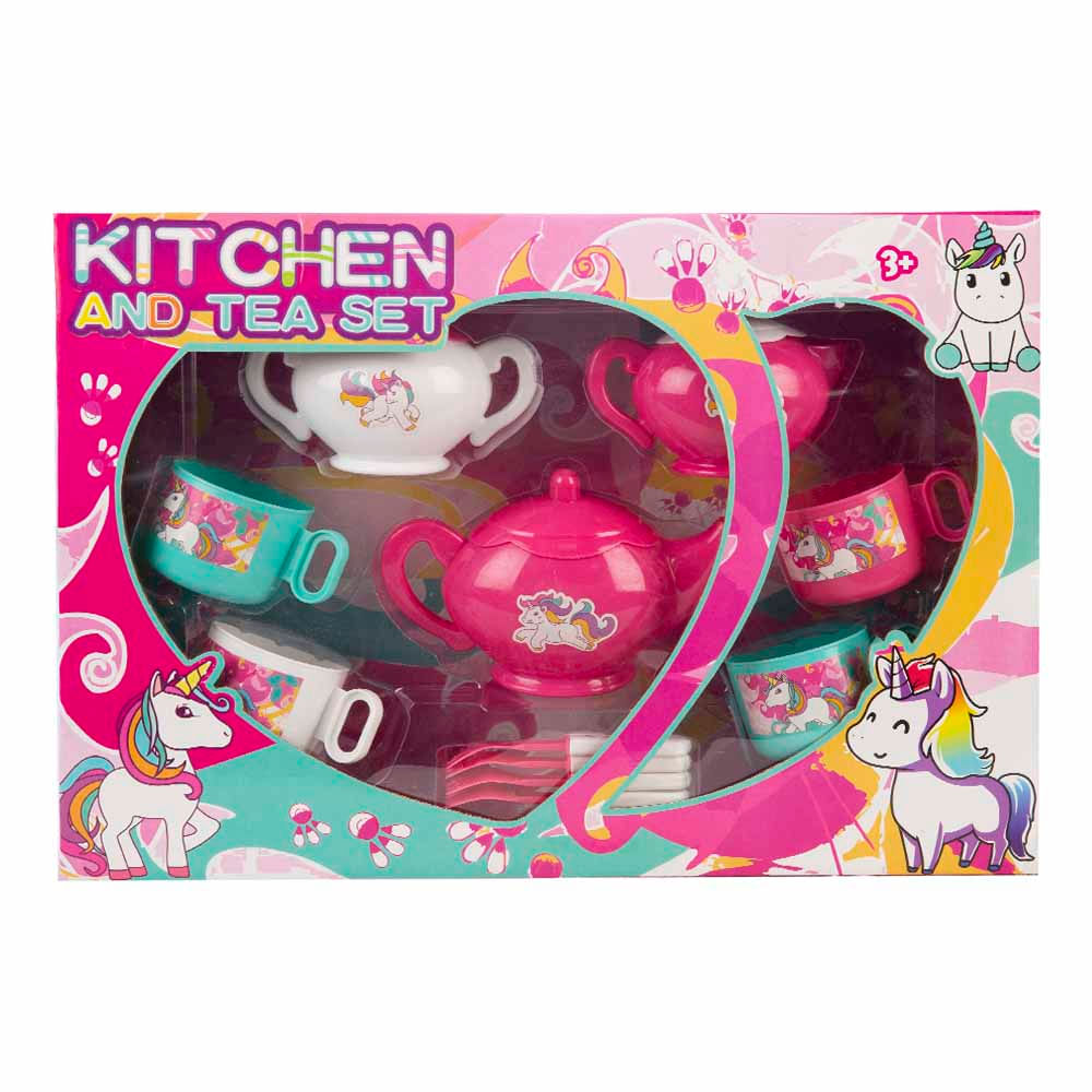 Juego de Té de Unicornios