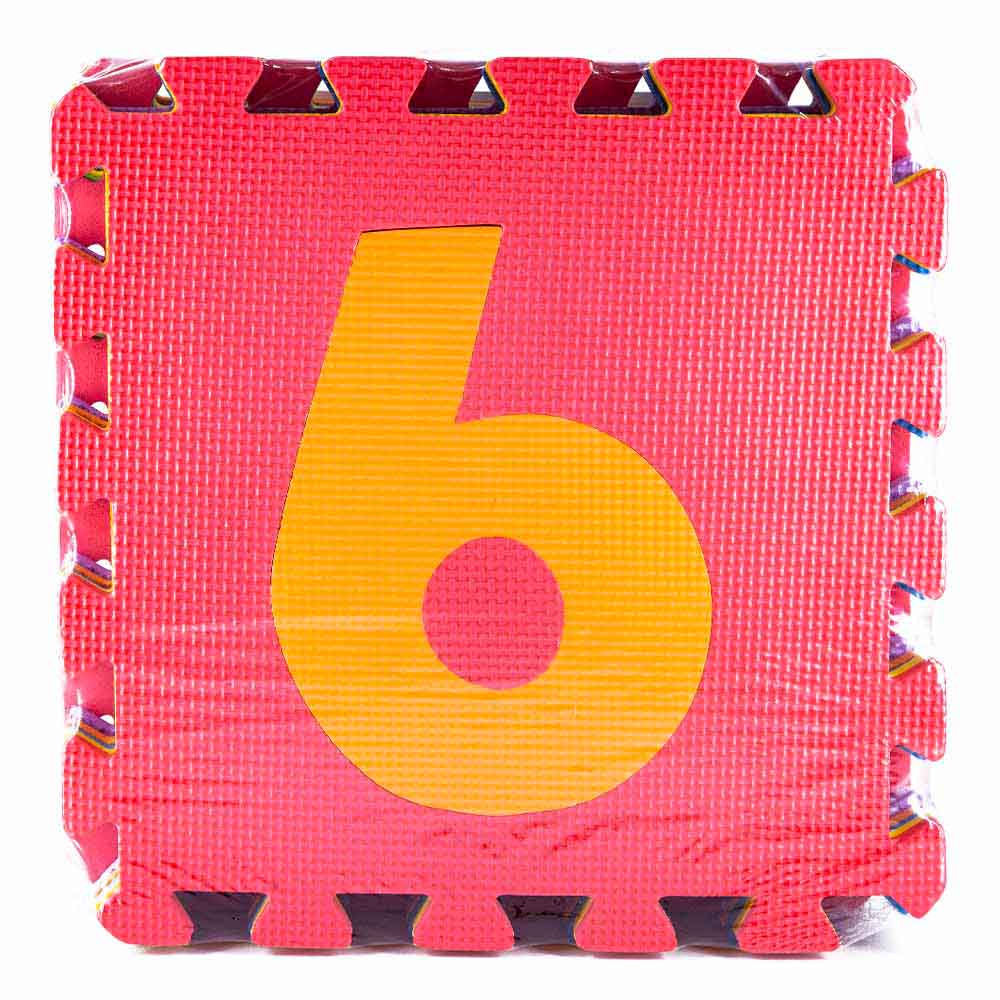 Star Toys Alfombra Rompecabezas De Foami Números Premium 10 Piezas