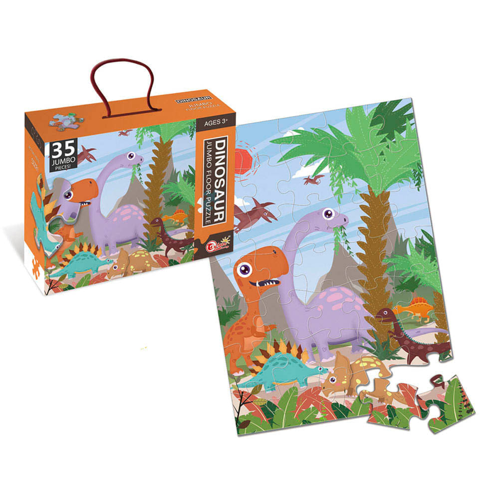 Rompecabezas 35 Piezas Dinosaurios Fun Top