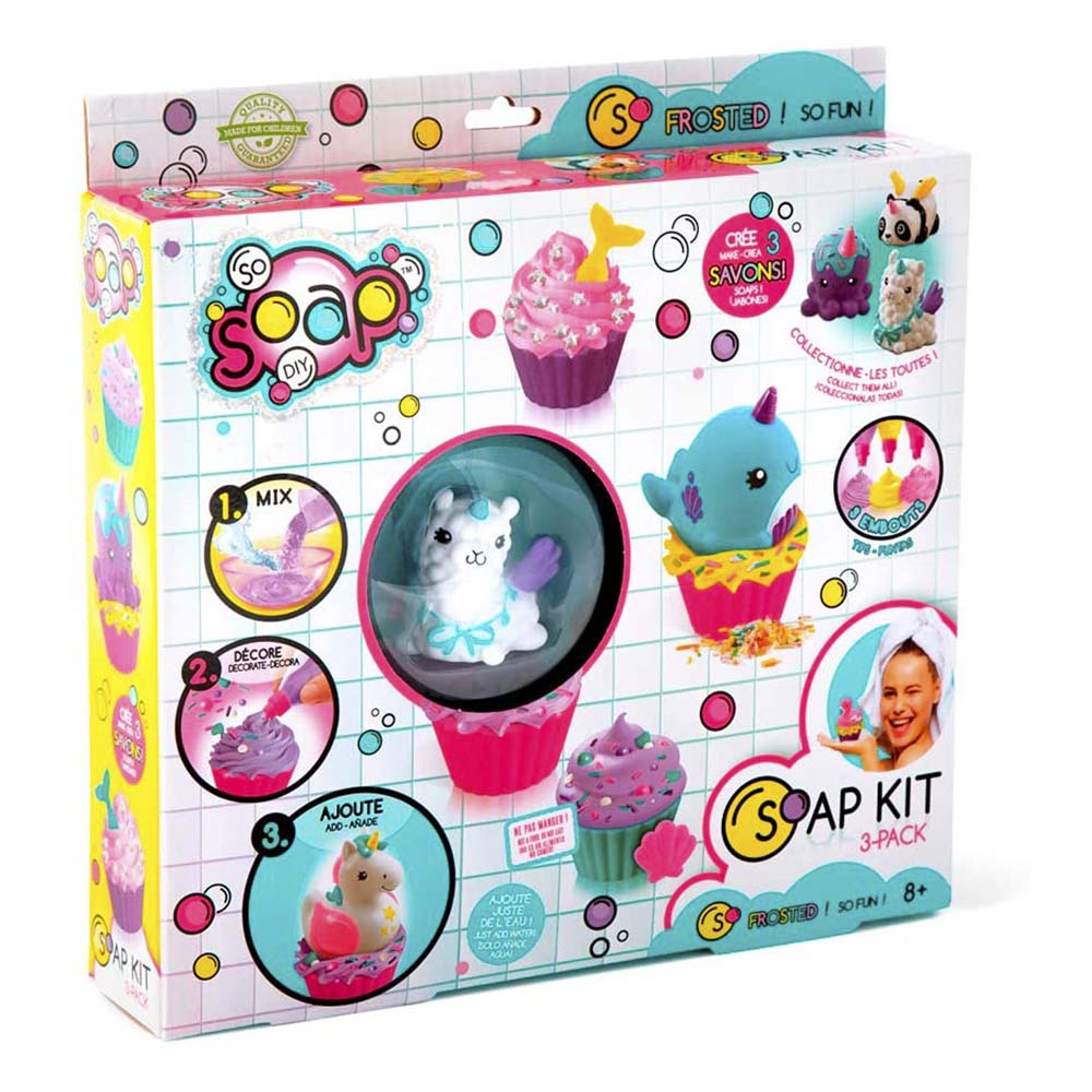 Crea Tu Jabón So Soap Diy 3 Pack