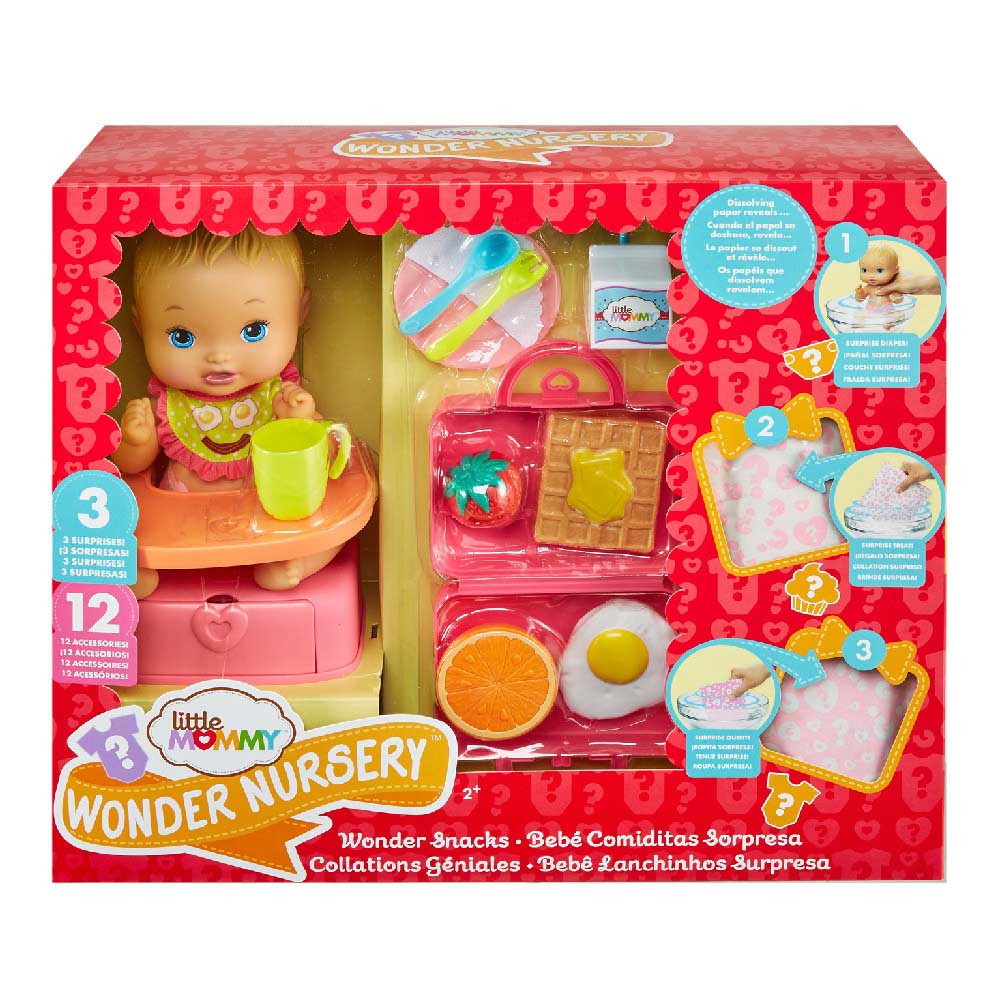 Muñeca Little Mommy Comiditas Sorpresa