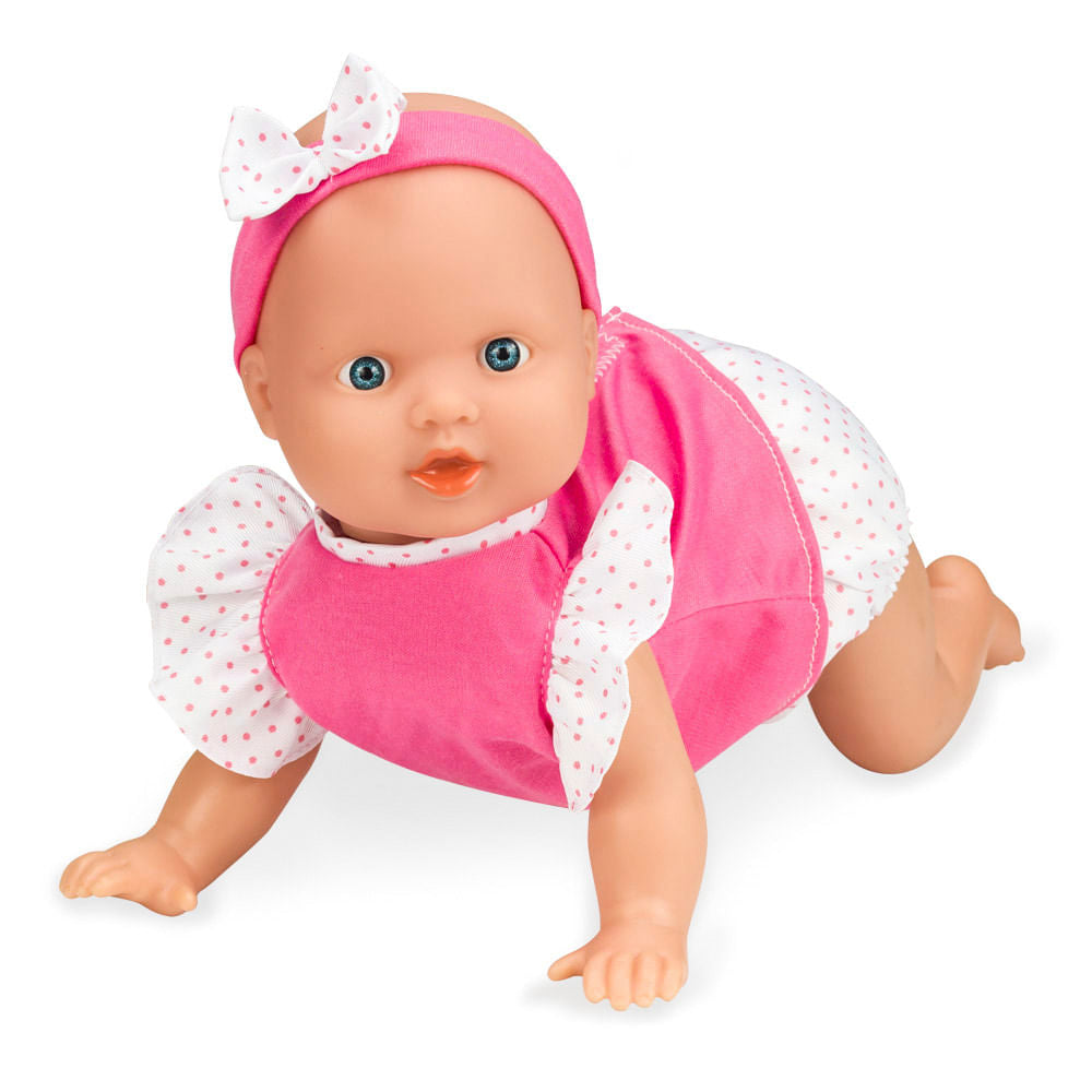 Muñeca Bebé Le Bebe Gateadora Busy Baby