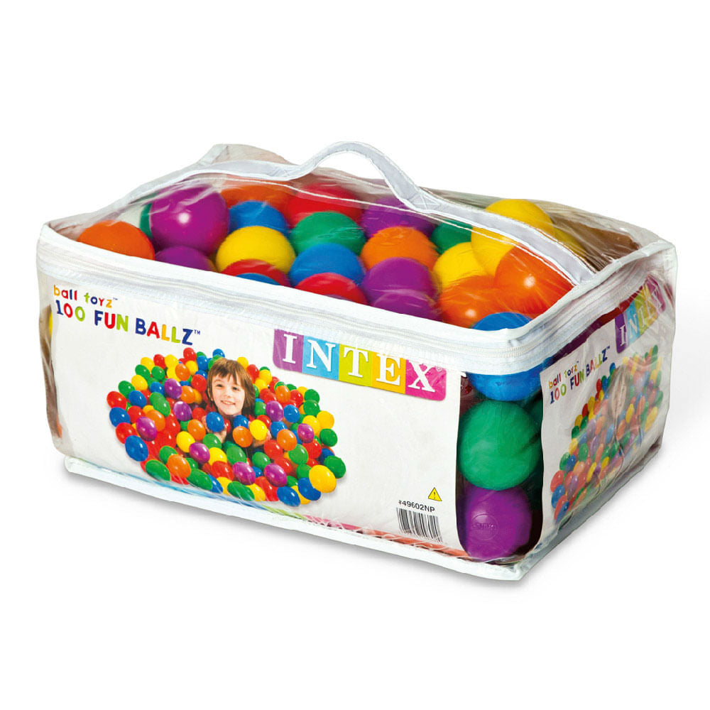 Pelotas Multicolores Intex