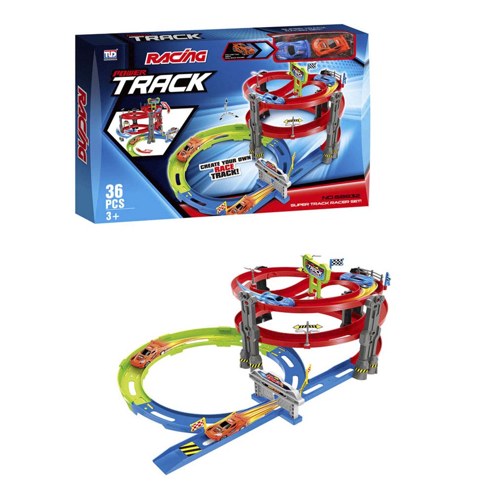 Pista Power Track 36 Piezas Tengleader