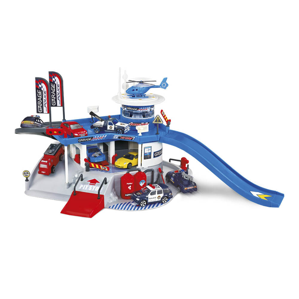 Estacionamiento de Policía City Depot 38 Piezas