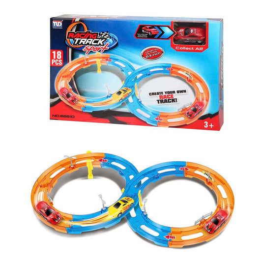 Pista Racing Track Sport 18 Piezas Tengleader