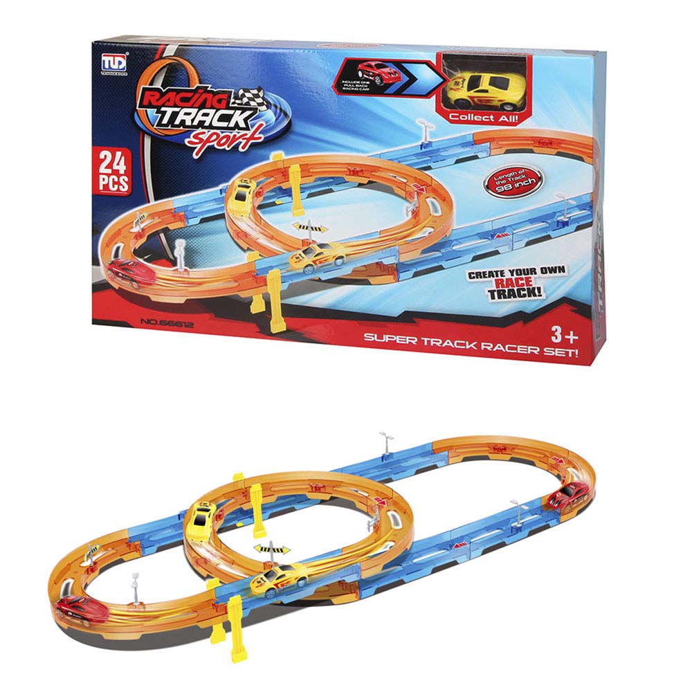 Pista Racing Track Sport 24 Piezas Tengleader