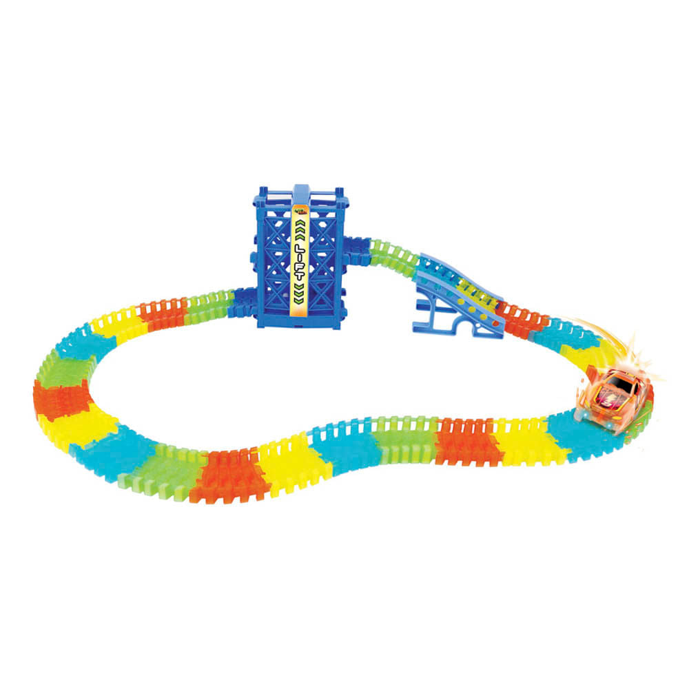 Pista Light Trax 124 Piezas 1 Carro