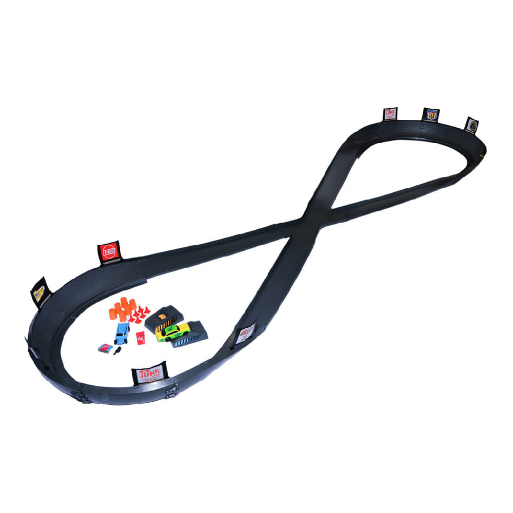 Pista de Autos Crash Racers 8 Circuitos