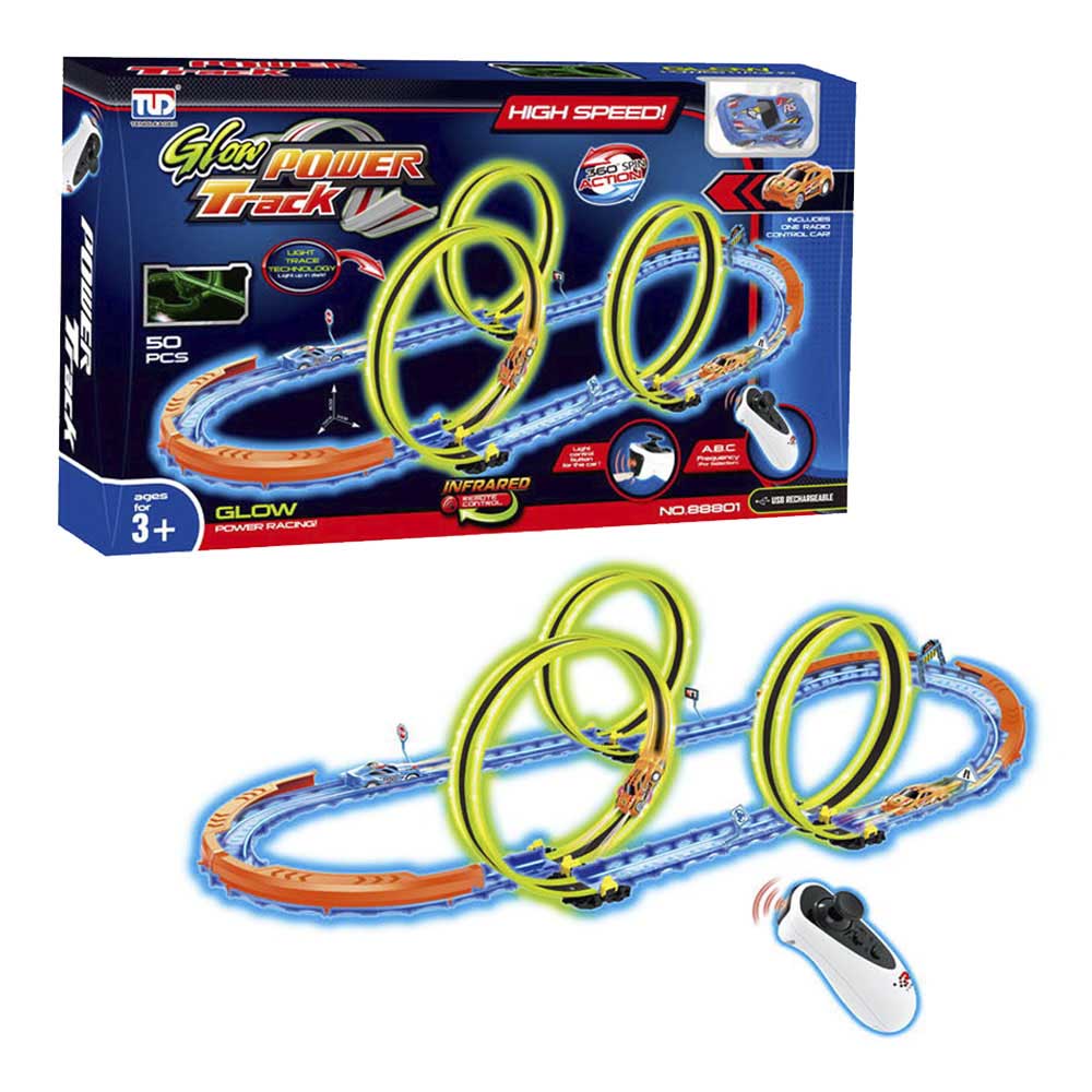 Pista 360 Spinway Track 50 Piezas Tengleader