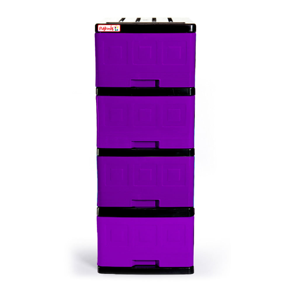 Gavetero Plastimas Morado 4 Gavetas