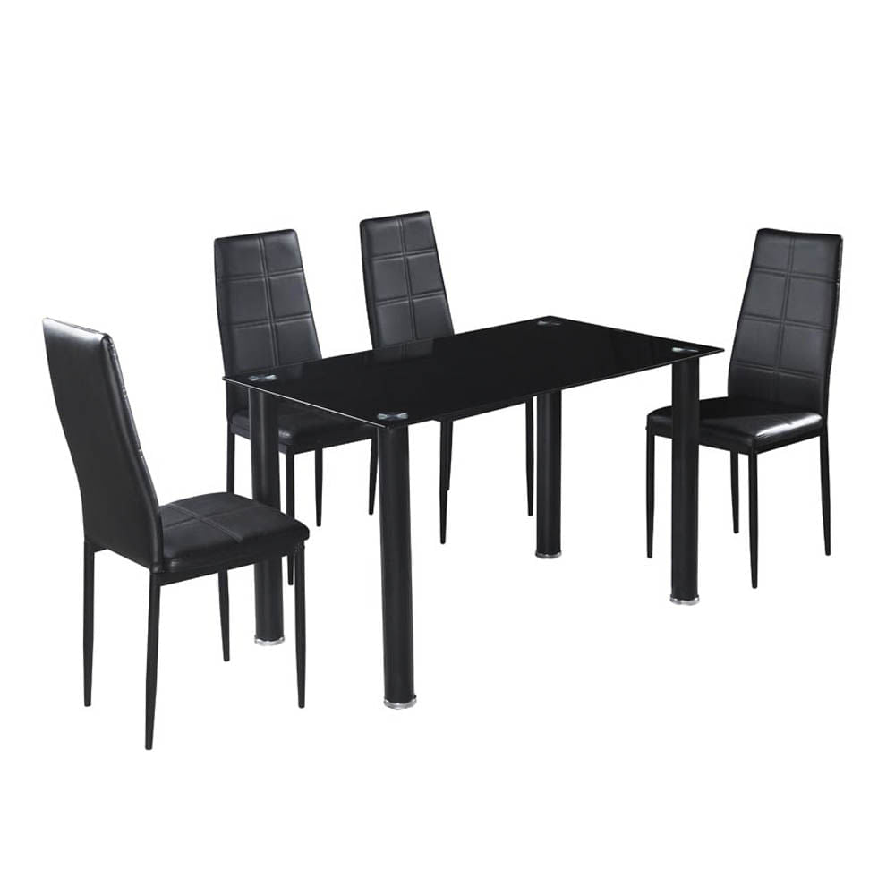 Juego De Comedor Elements Furniture 4 Puestos
