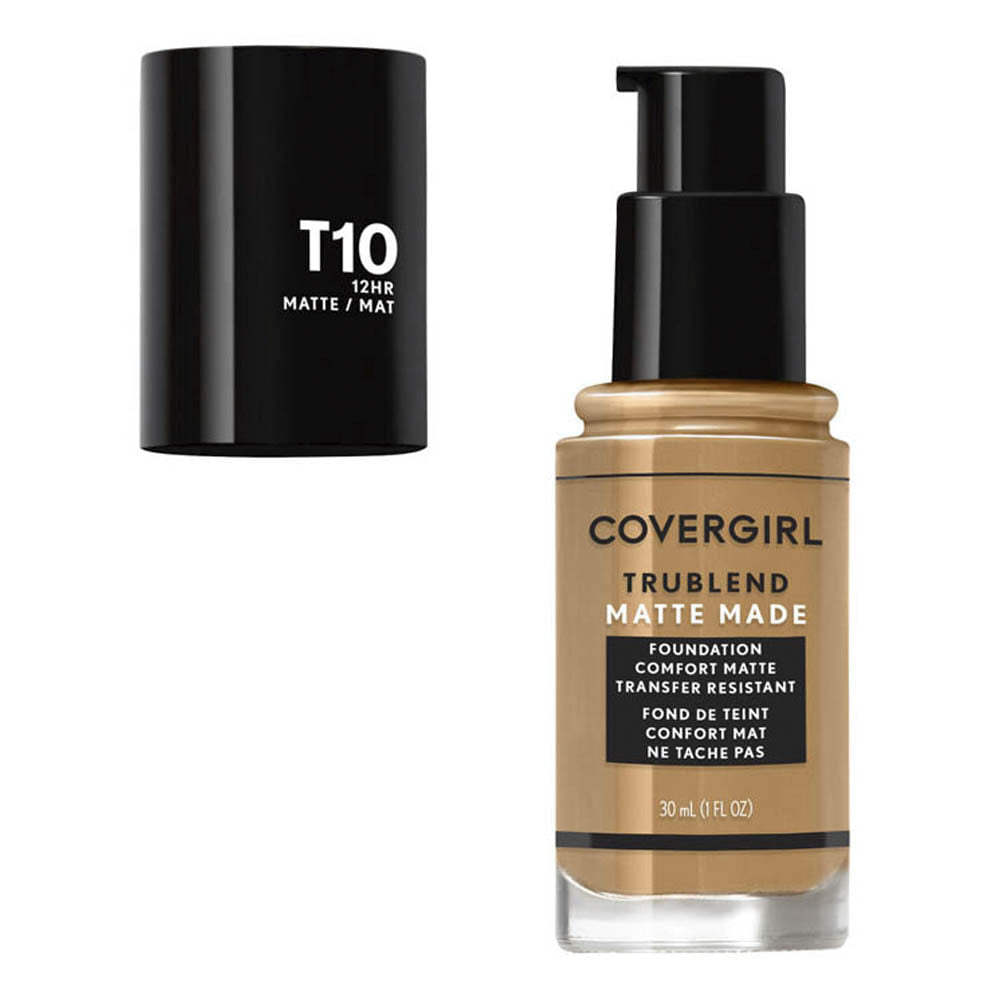 Covergirl Base Líquida Trublend Matte Made Golden Amber