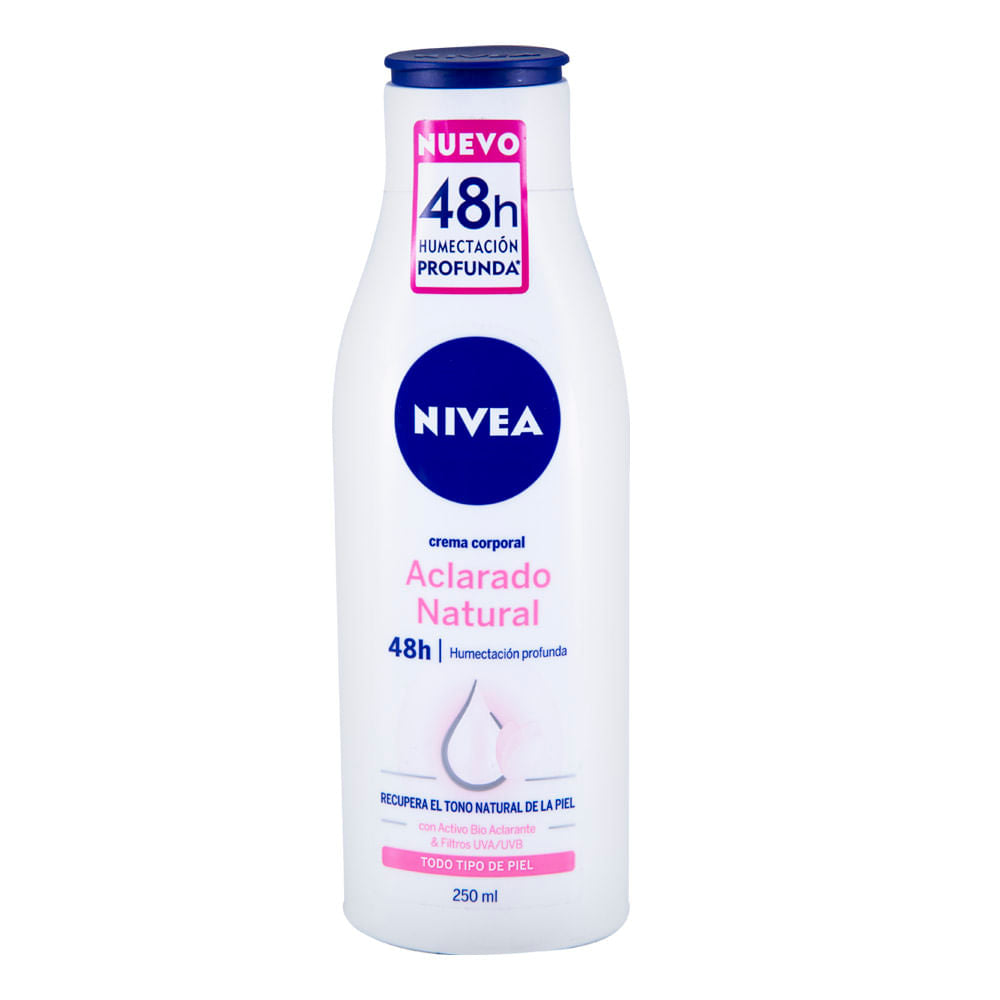 Crema Corporal Nivea Aclarado Natural 250 ml