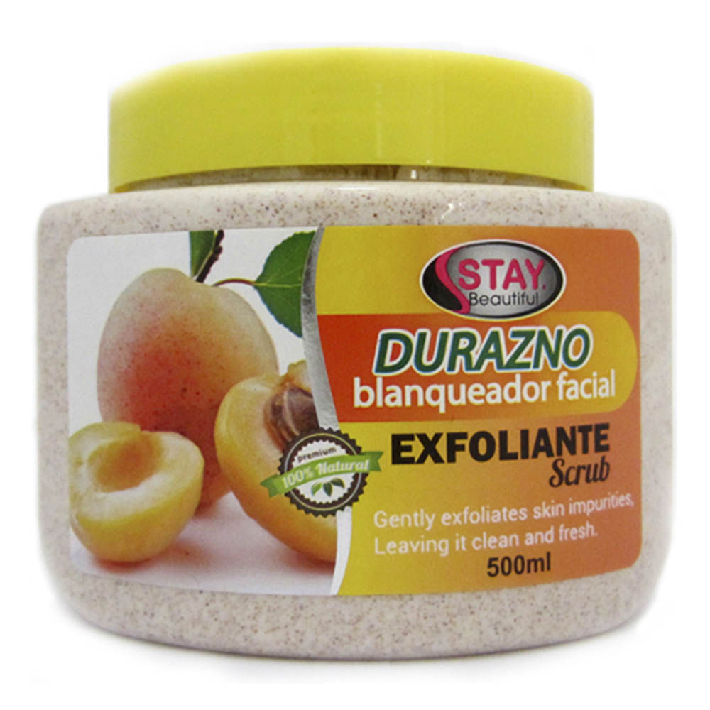 Exfoliante Facial Stay Beautiful Durazno 500 ml