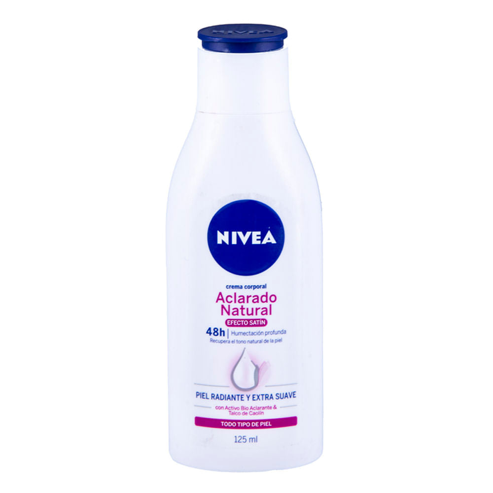Crema Corporal Nivea Aclarado Satin 125 ml