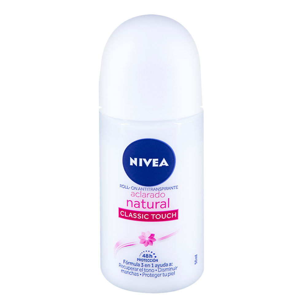 Desodorante Nivea Roll On Aclarado Natural 50 ml
