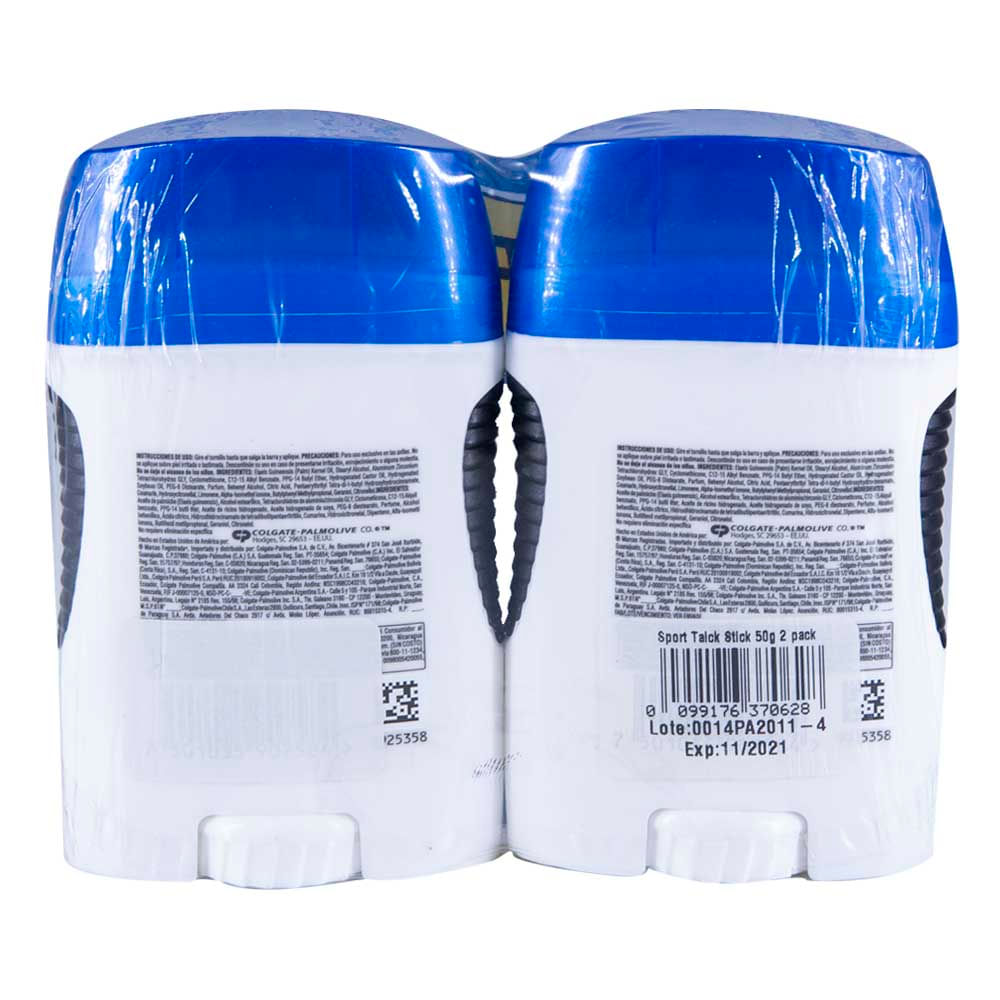 Desodorante Speed Stick Barra Sport Duo 50 g