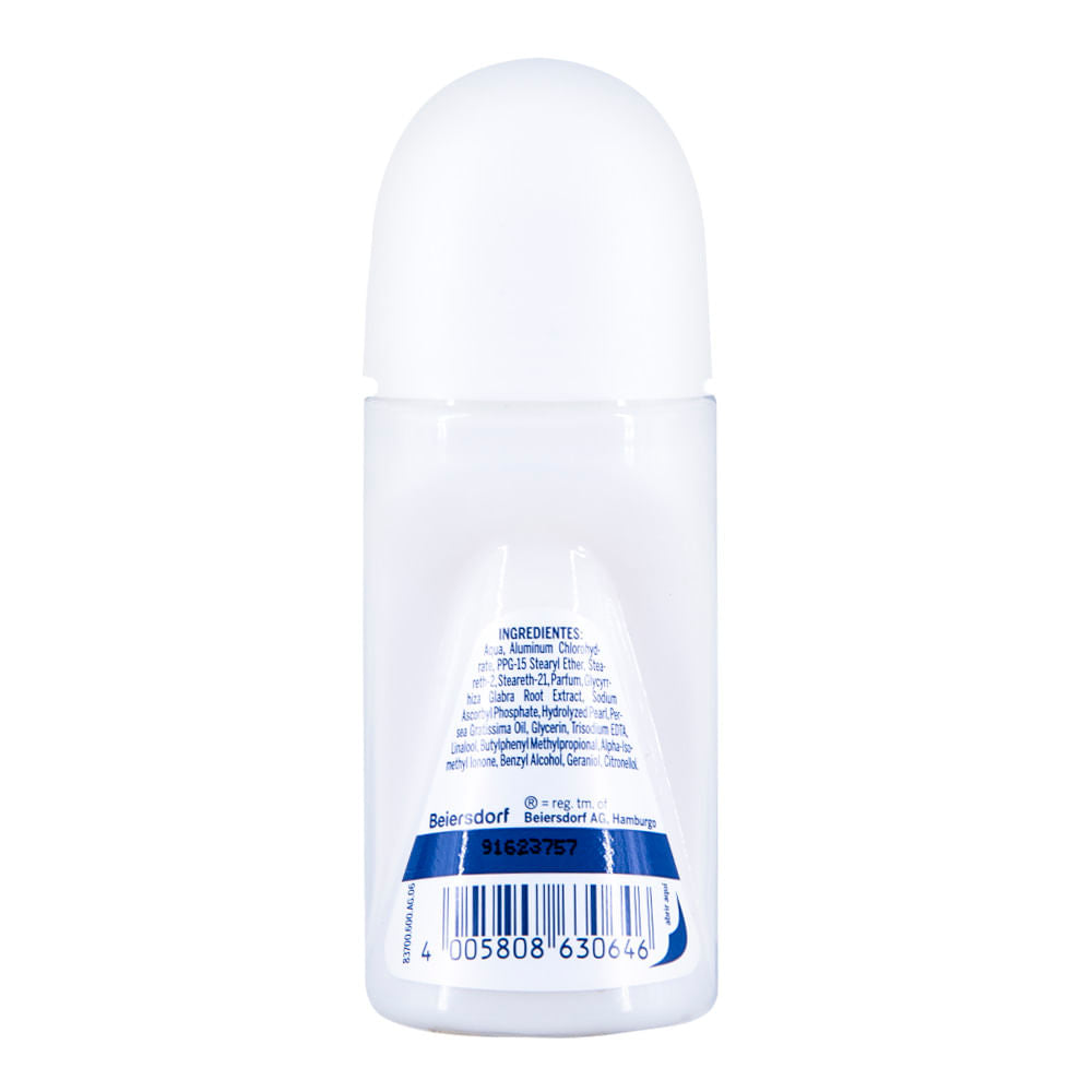 Desodorante Roll On Nivea Aclarado Efecto Satín 50 ml