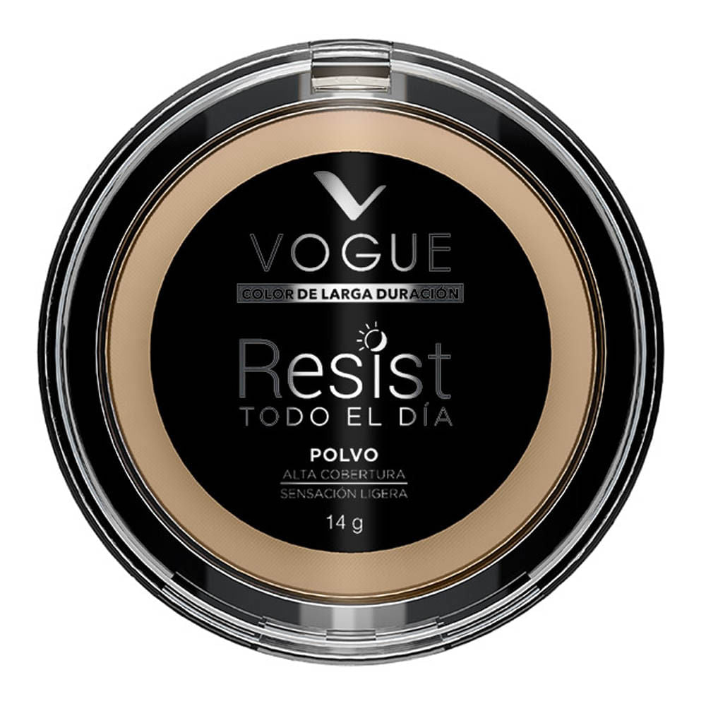 Polvo Compacto Vogue Resist Bronce 14 g