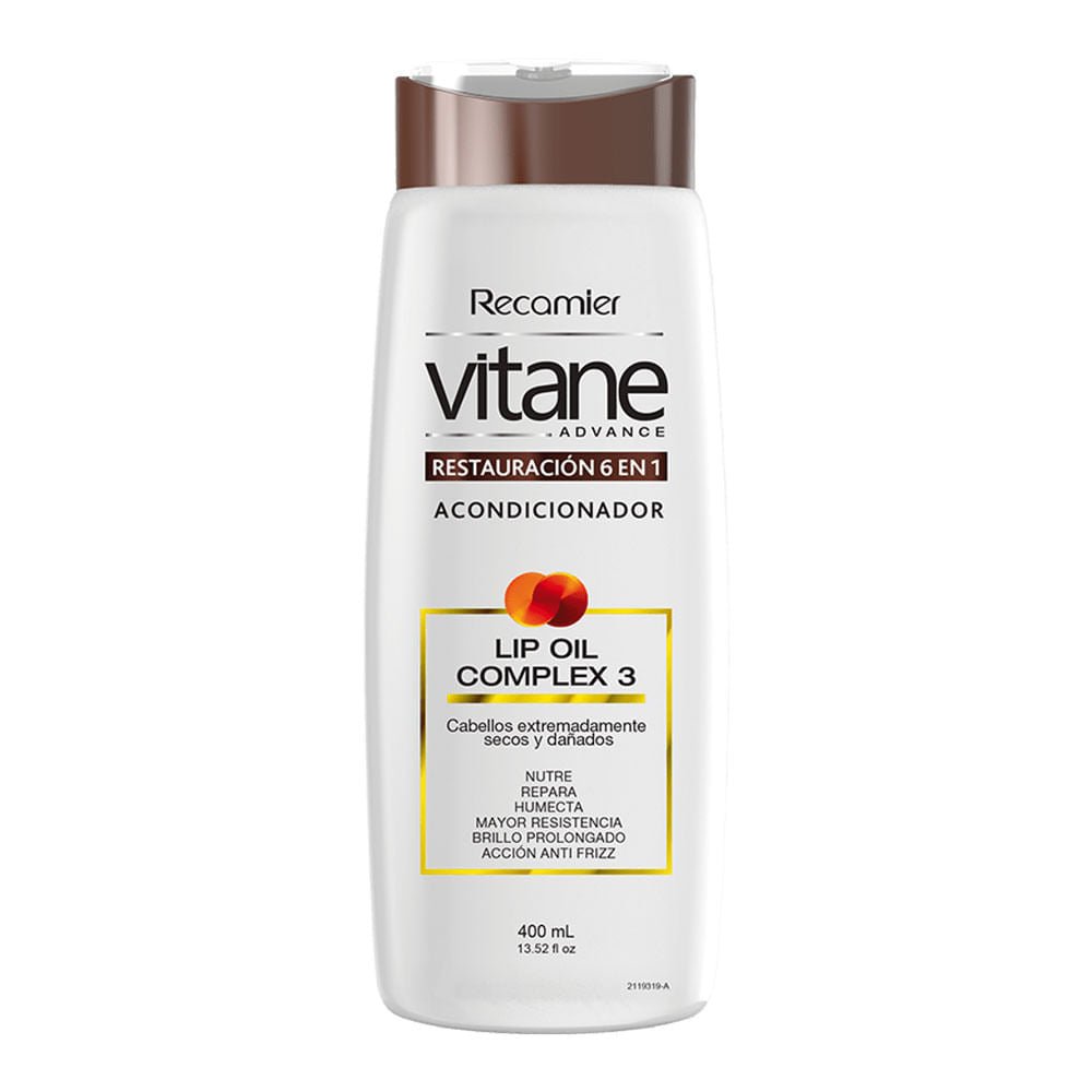 Acondicionador Vitane Restauración 6 en 1 de 400 ml