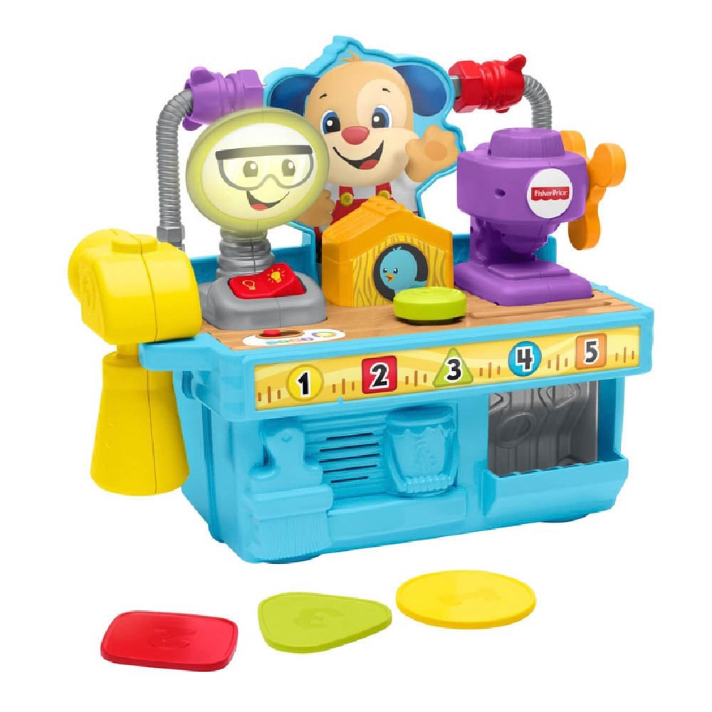 Banco de Herramientas Fisher-Price Ríe y Aprende
