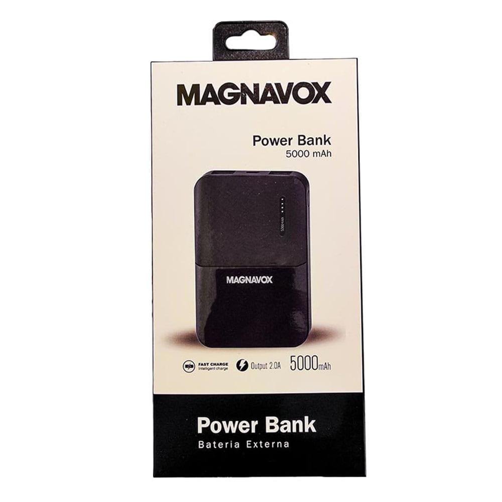 Batería Portátil Magnavox de 5000MAH Negra