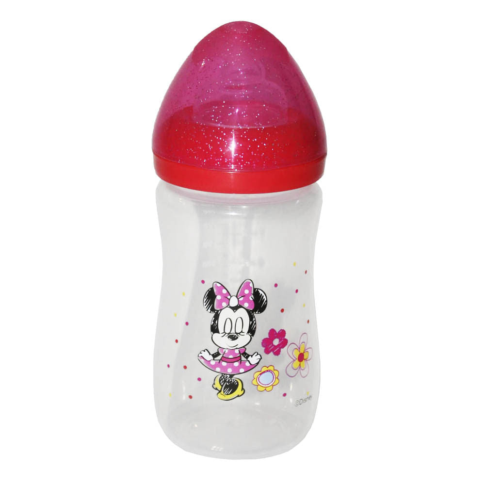 Biberón Disney Minnie Plástica de 9 oz - Surtido