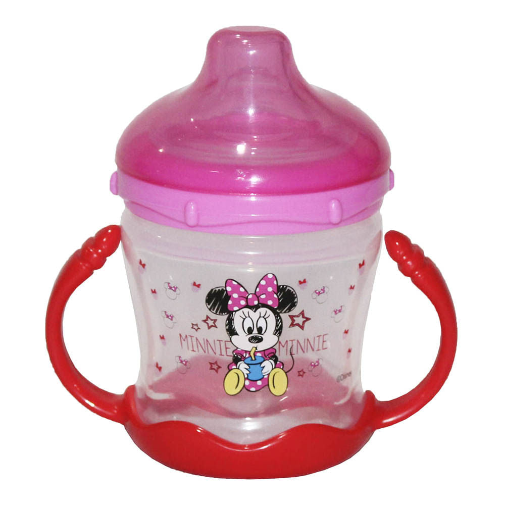 Vaso Con Boquilla Disney Minnie Con Asas 7 oz - Surtido