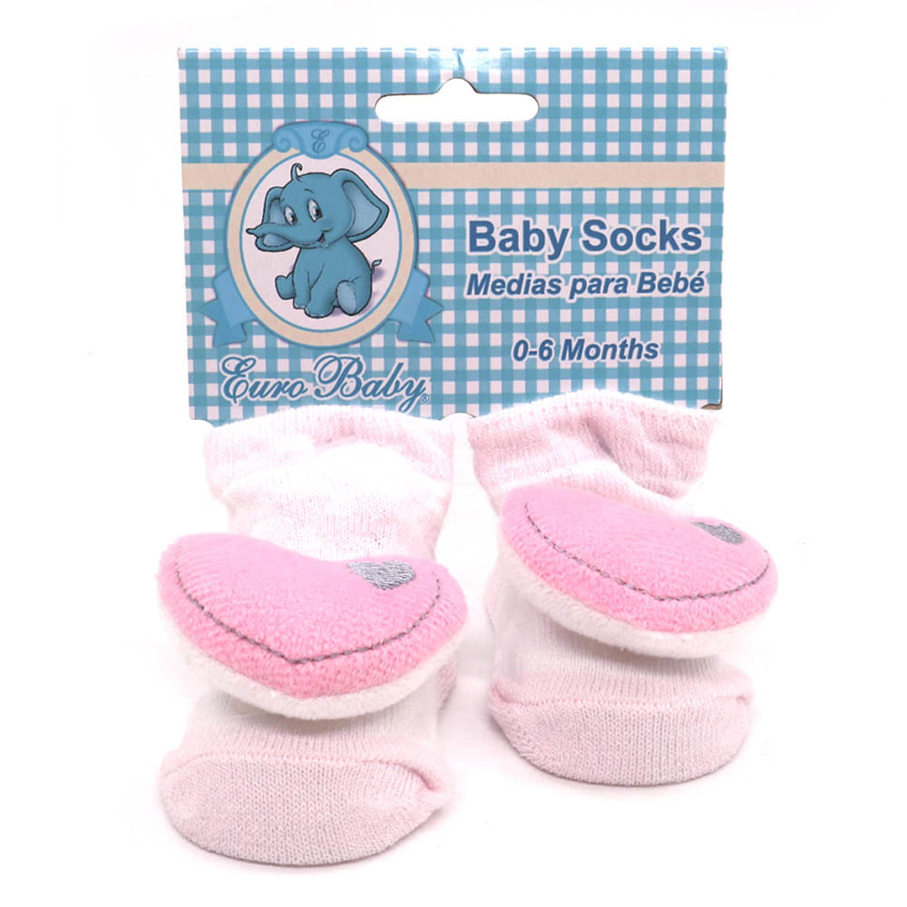 Medias Euro Baby Para Bebé Niña 0 - 6 Meses