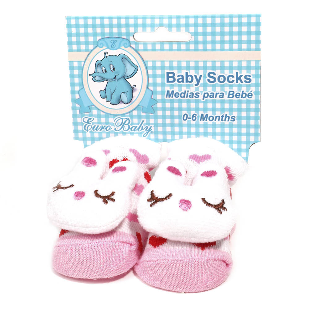 Medias Euro Baby Para Bebé Niña 0 - 6 Meses