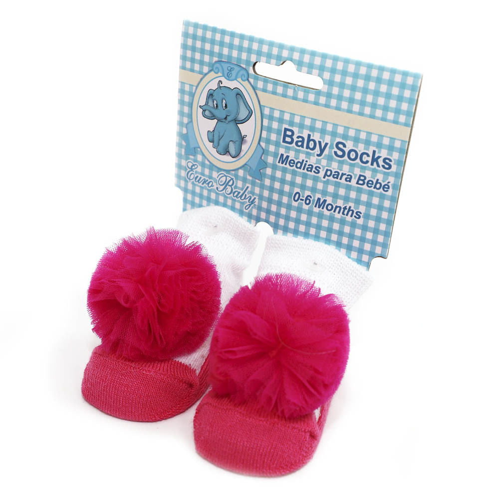 Medias Euro Baby Para Bebé Niña 0 - 6 Meses