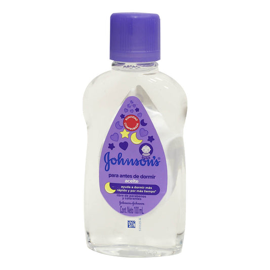 Aceite Johnson´s Antes de Dormir Para Bebé de 100 ml