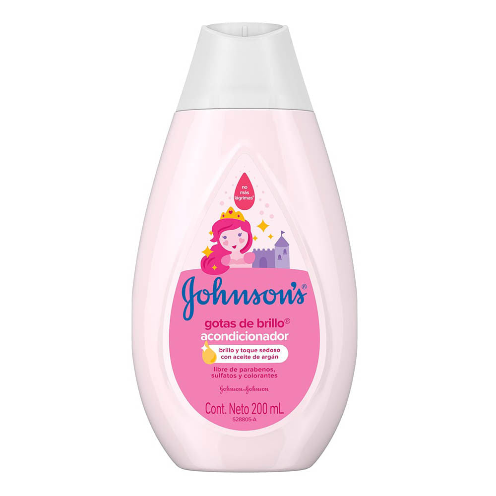 Acondicionador Johnson's Gotas de Brillo de 200 ml