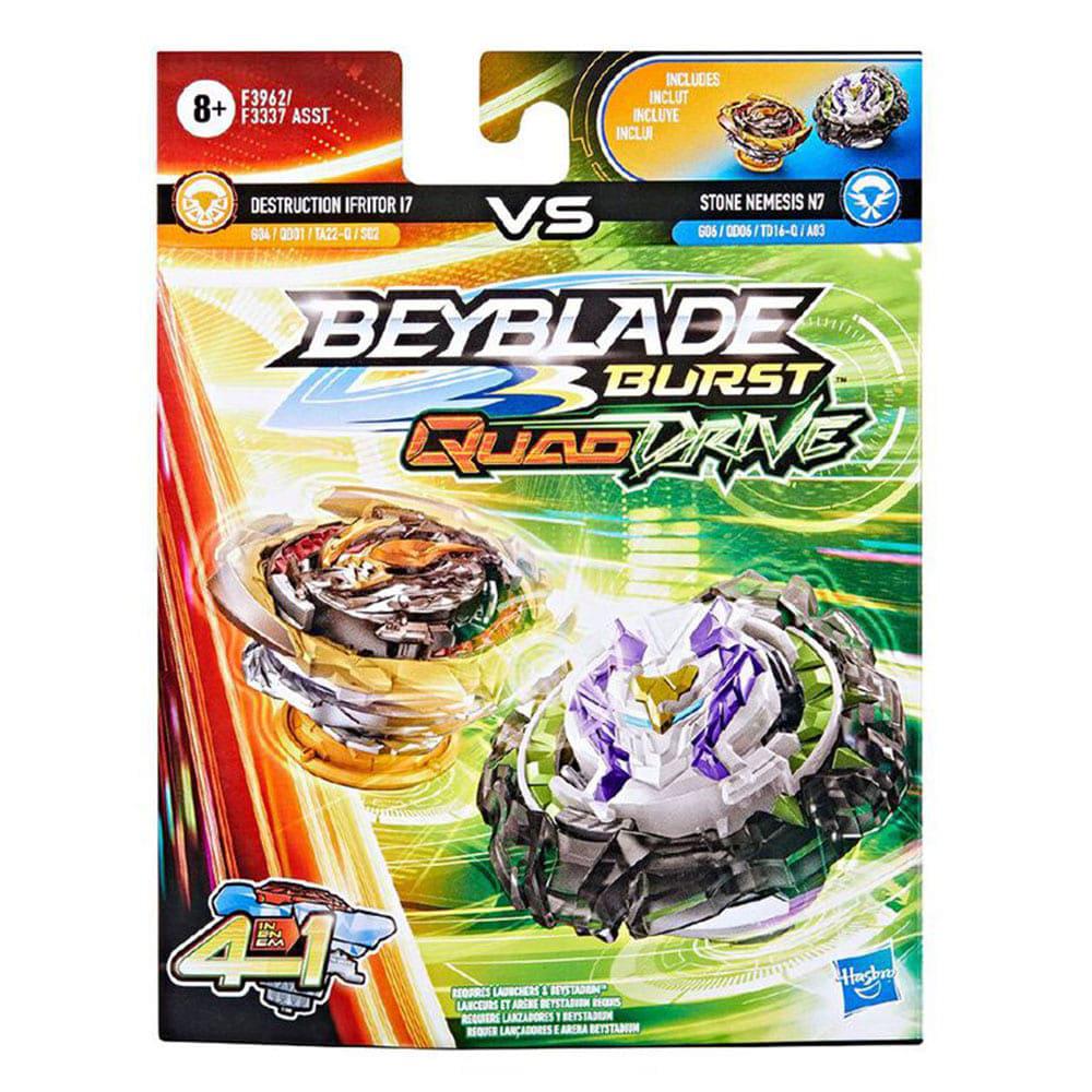 Beyblade Burst Quad Drive Paquete de 2 Piezas - Surtido