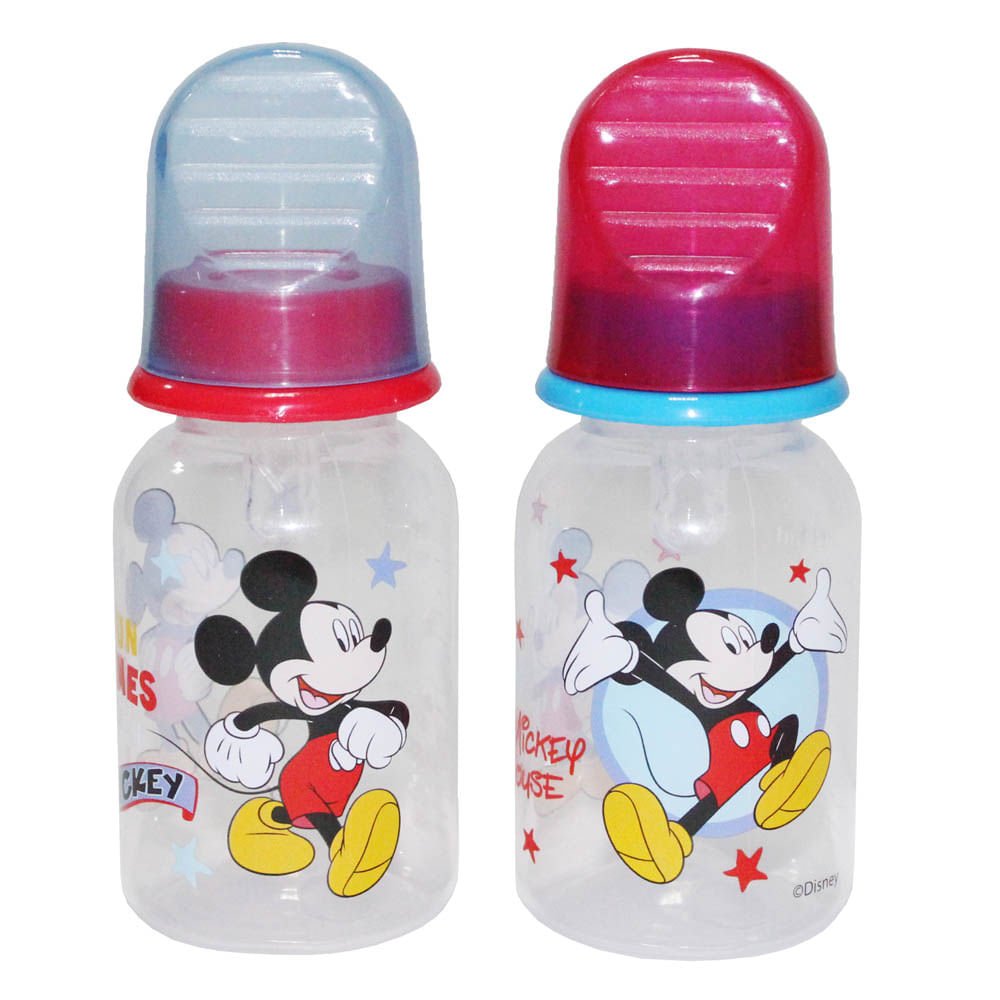Biberón Plástica Disney Mickey 4 oz