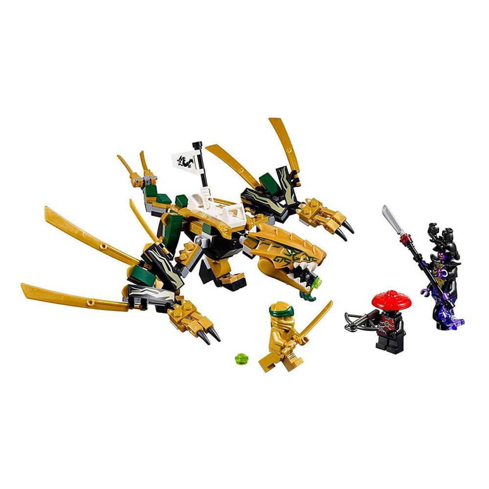 Bloques LEGO® NinjaGo Dragon Dorado