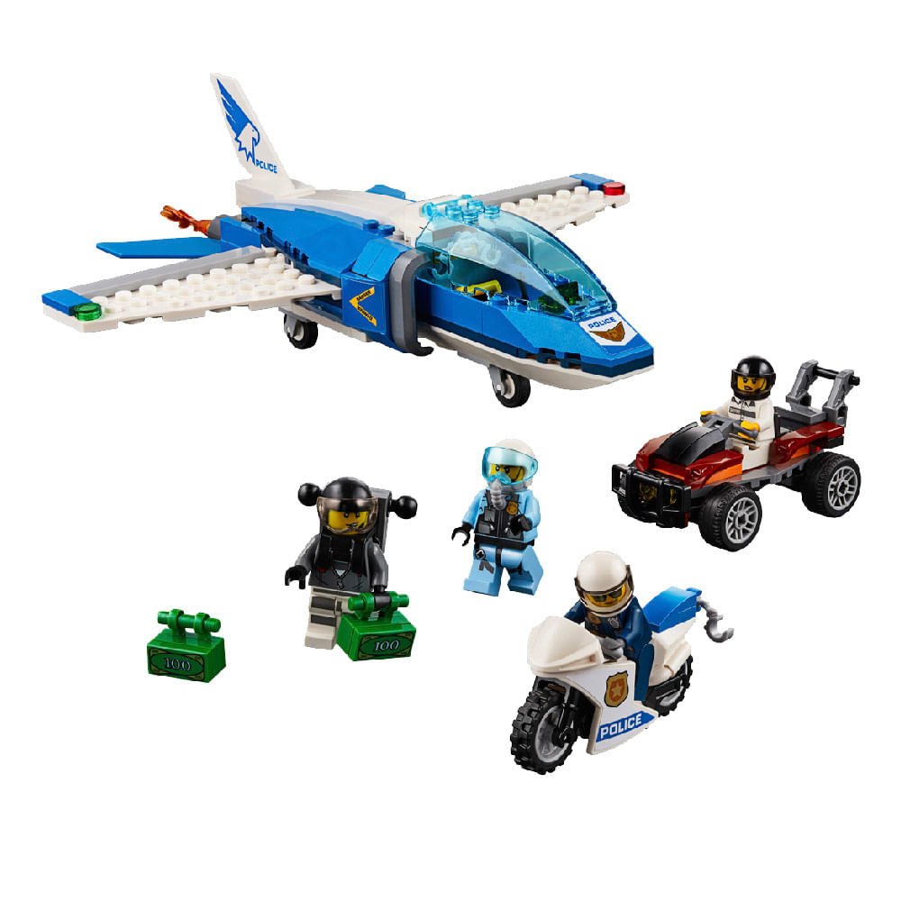 Bloques LEGO® Policia Aerea Arresto Ladrón
