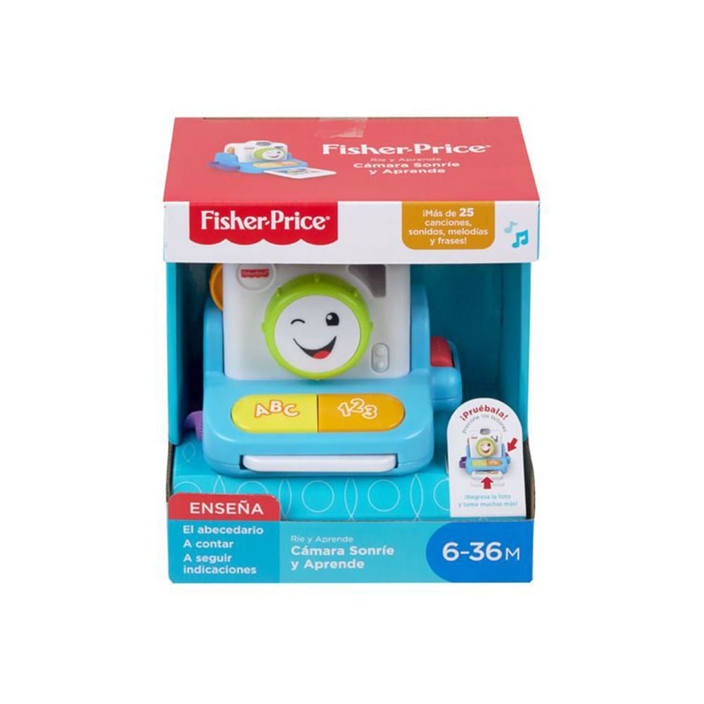 Cámara Instantánea Fisher Price Rie y Aprende
