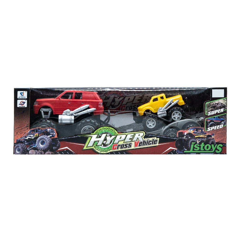 Camioneta 4x4 Con Remolque Star Toys Hyper Cross