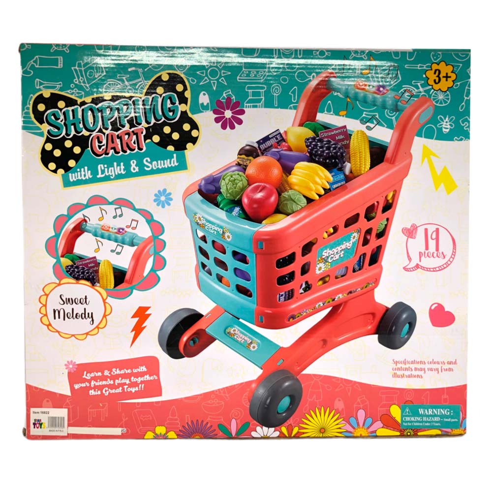 Carrito de Mercado Star Toys 19 Piezas