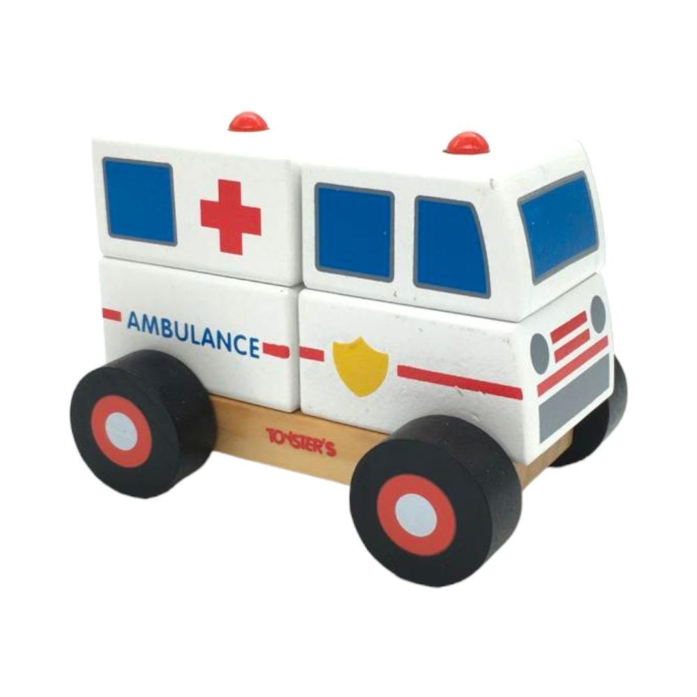 Carro de Madera Ambulancia Toysters