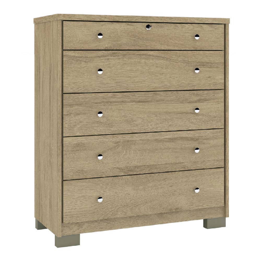 Cómoda Moval 5 Gavetas