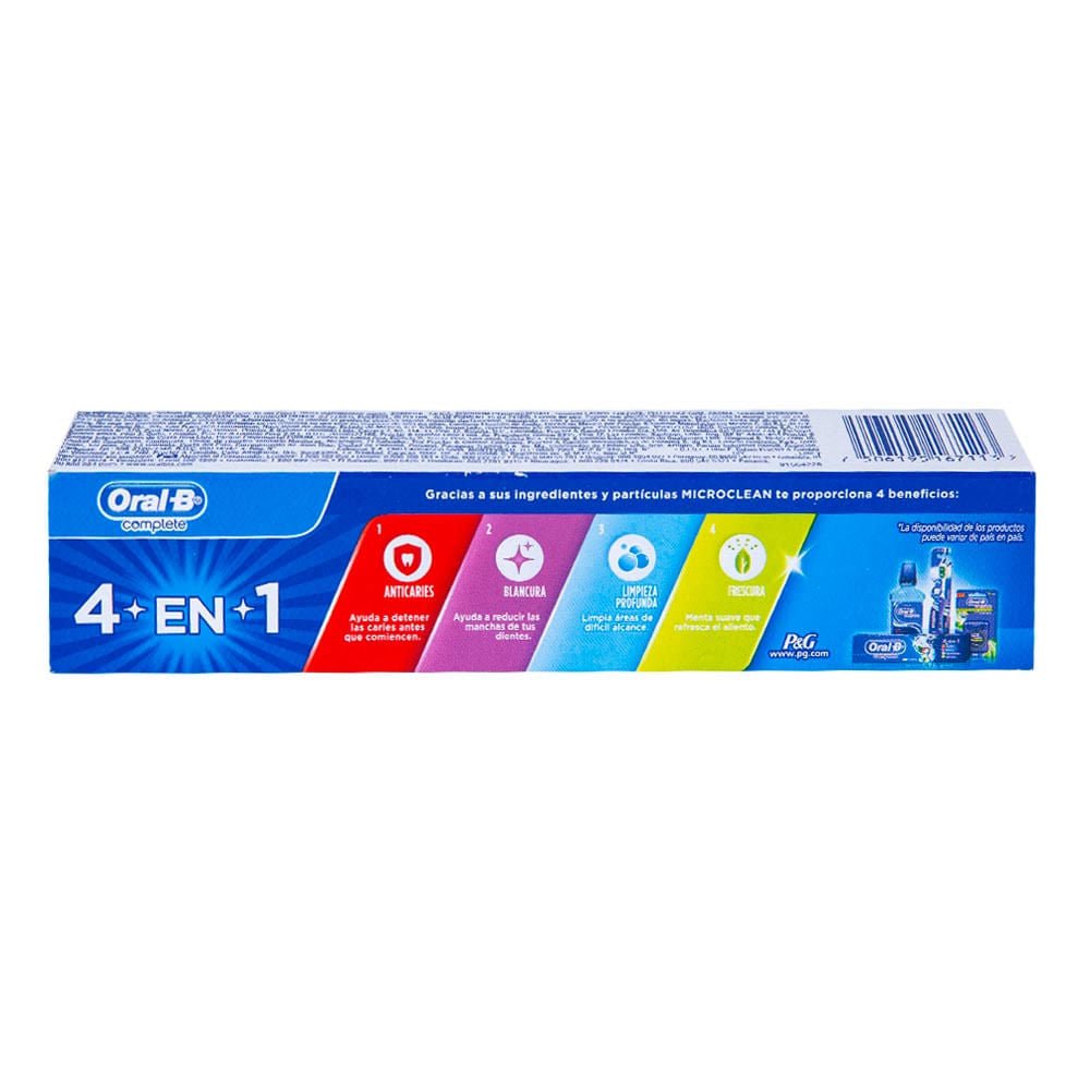 Crema Dental Oral-B Complete 50 ml