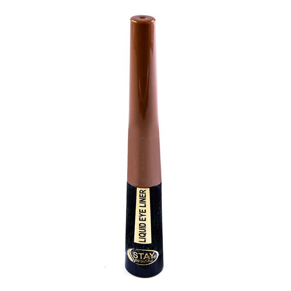 Delineador Liquido De Ojos Stay Beautiful Brown 2