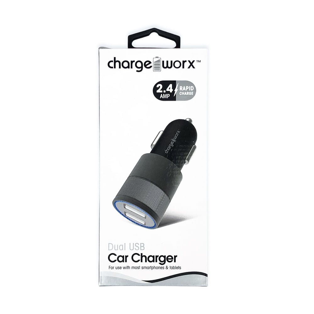 Adaptador de Carro Chargeworx Dual Usb